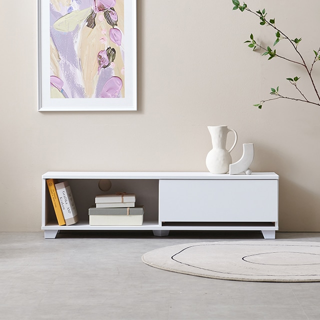 인터데코 거실장 티비다이 수납장 P0000PYJ