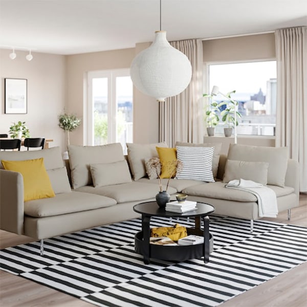 이케아 SODERHAMN 쇠데르함 코너소파 4인용