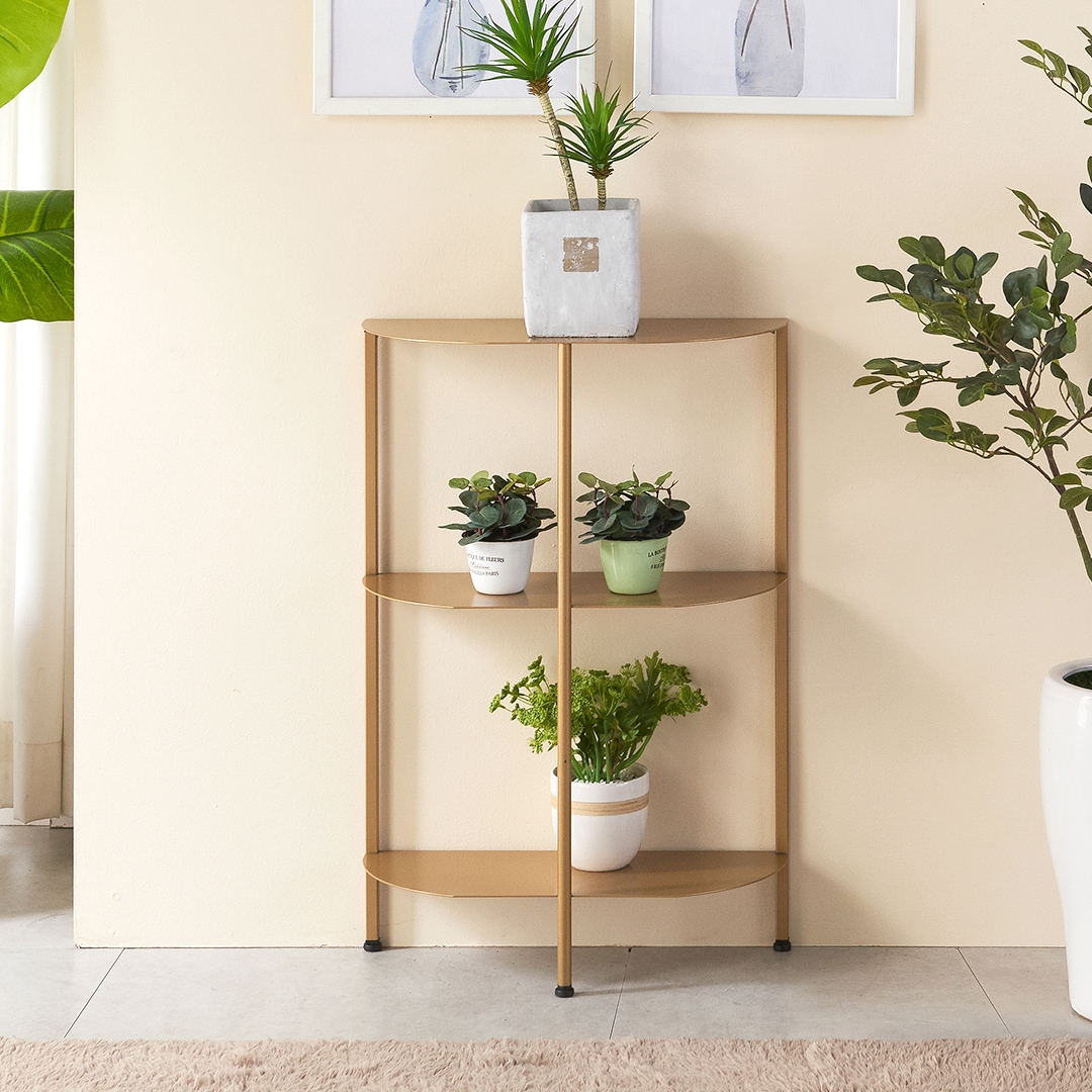 [신상품]가이온 리아 500 콘솔 장식장 화분정리 받침대 선반 화분대