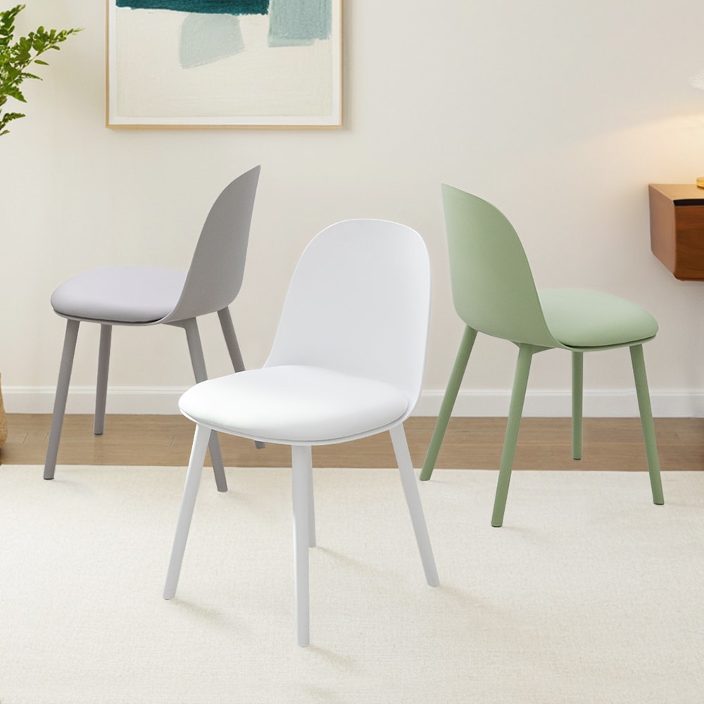 [오늘출발] [신상품] 위드퍼니처 아담 체어 2개 카페 커피숍 주방 식탁 플라스틱 의자