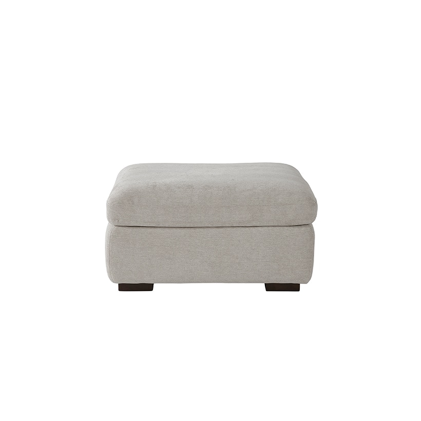 까사미아 린츠 오토만_라이트그레이 