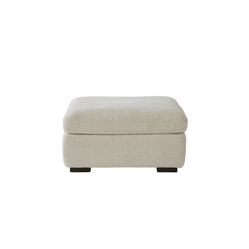 까사미아 린츠 오토만_아이보리 