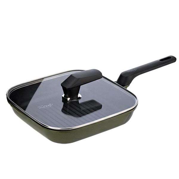 도루코 마이셰프 에세이 IH 그릴팬 28cm+뚜껑세트