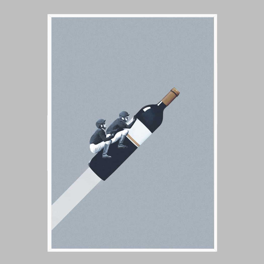 마이월플레이즈 모던 슬림액자 We ride until dawn A3사이즈