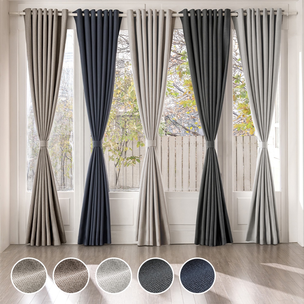 [오늘출발][신상품]더자리 호텔식 완벽차광 암막커튼1P 긴창/긴창대형/긴창특대형 5color 교차1+1가능