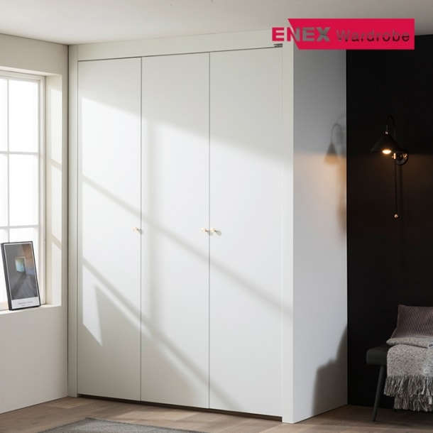 에넥스 리안 작은방 붙박이장 일반형(거울포함)-1350~1500mm 