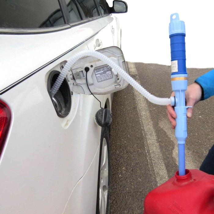 반디몰 자동 오일 펌프 캠핑 무시동 히터 기름 말통 급유