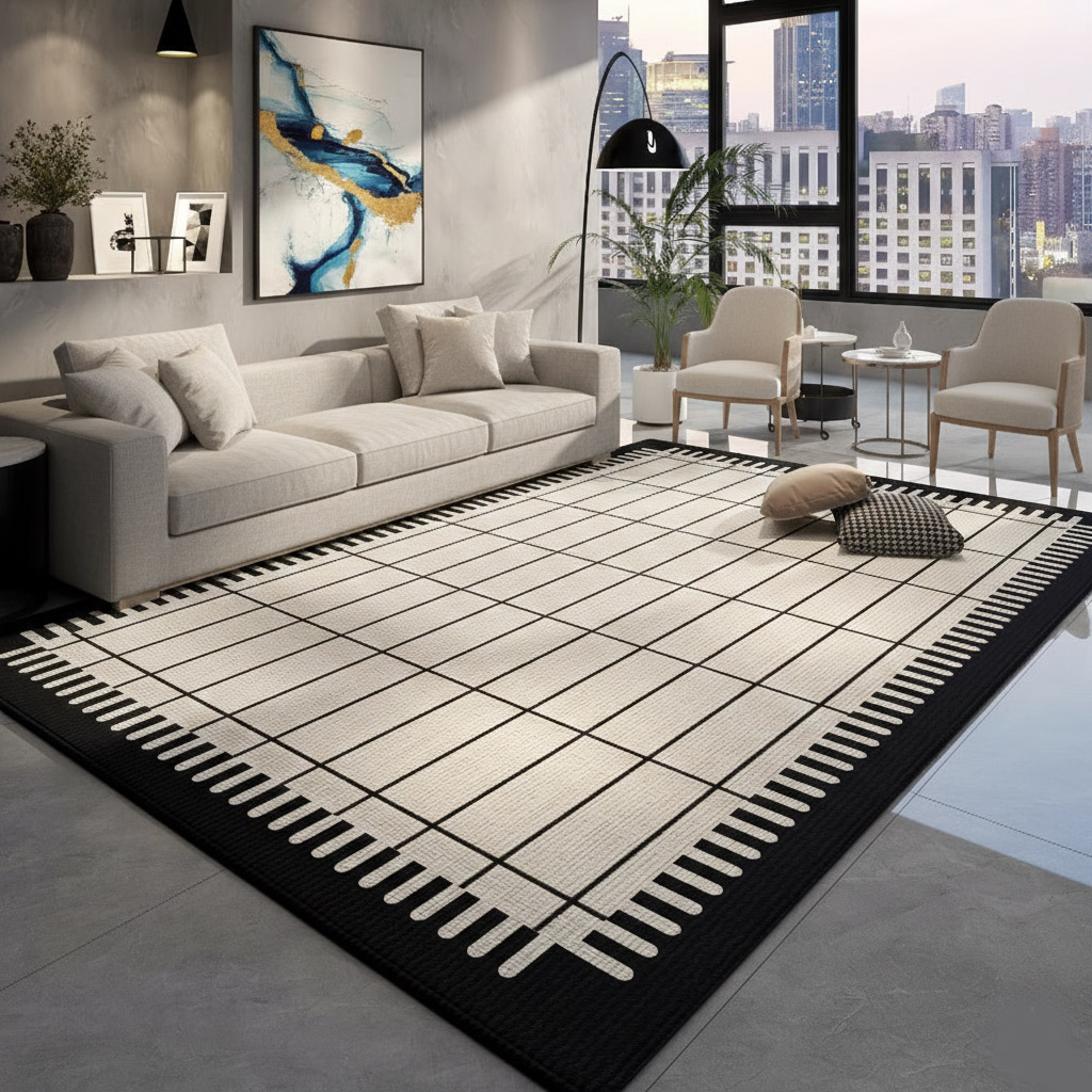 예홈 호텔무드 거실 카페트 러그 매트 200x300cm 