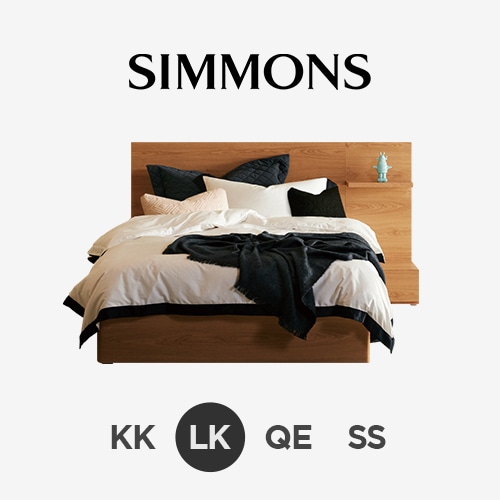 [신상품] 시몬스 D2178A. 뷰티레스트 스위트. 라지킹 침대