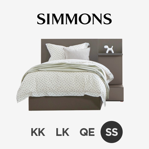 시몬스 D2178A. 뷰티레스트 시트러스. 슈퍼싱글 침대