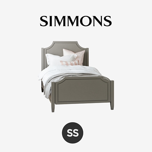 시몬스 아로. 뷰티레스트 자스민. 슈퍼싱글 침대 