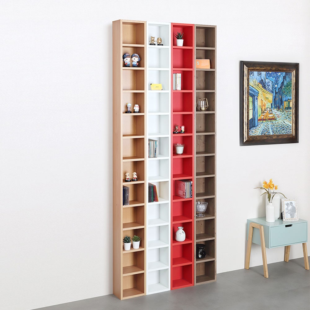 포메리트 타워형 틈새 CD장 12칸 