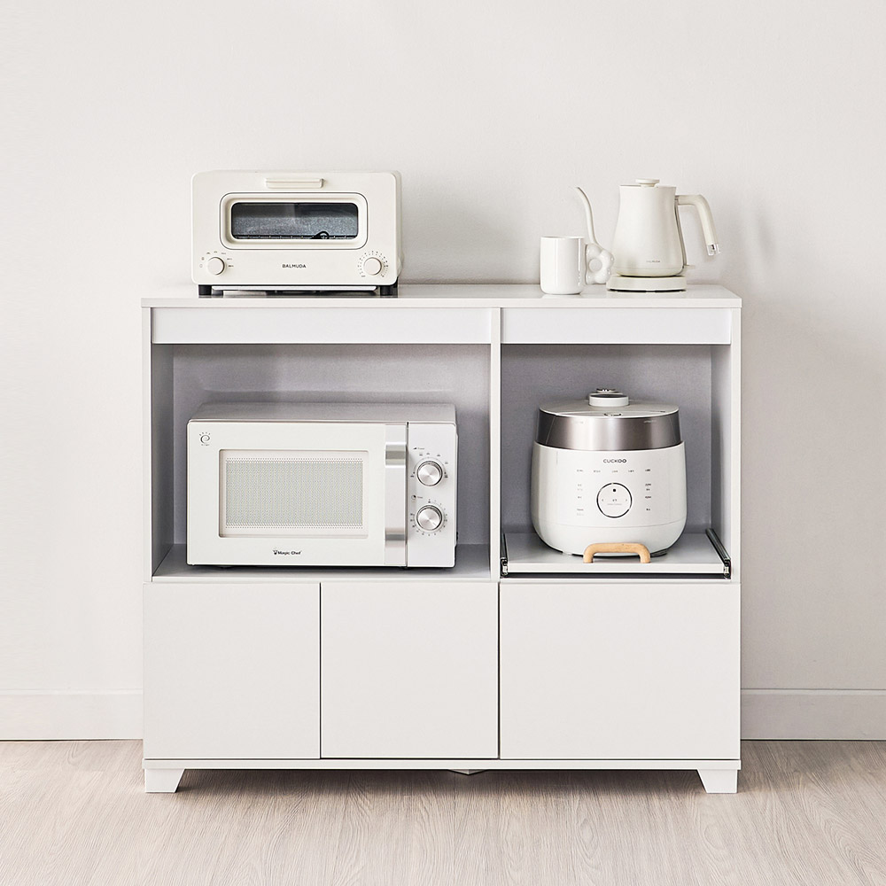 플랜데코 반트 멀티 1000 주방 렌지대 수납장 