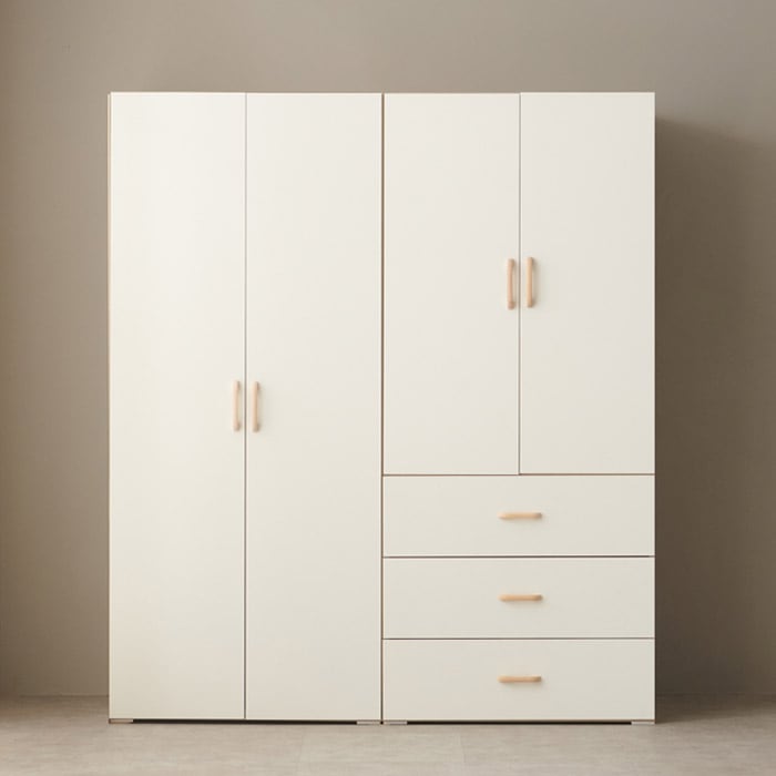 보루네오 하우스 아르메 오브제 LPM 키큰장_도어 1600 옷장세트 