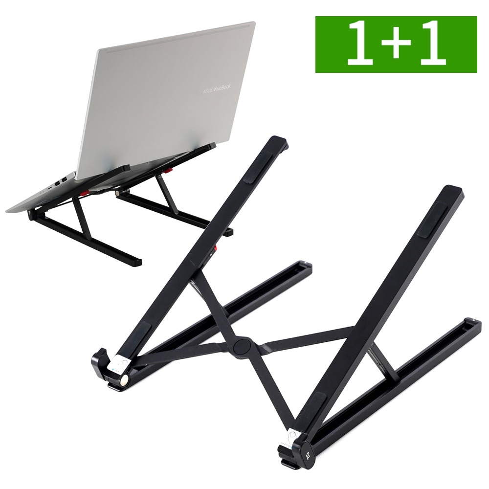 OMT 1+1 TG삼보 알루미늄 접이식 휴대용 노트북 거치대 17인치 쿨링 받침대
