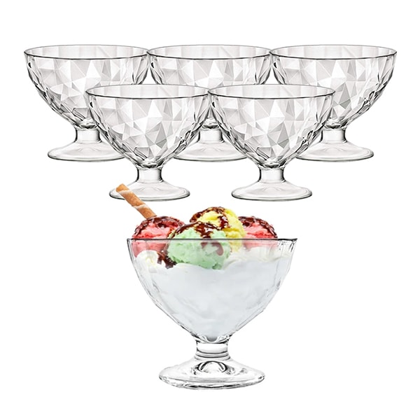 보르미올리 다이아몬드주니어디저트볼220ml 6p 빙수볼 아이스크림