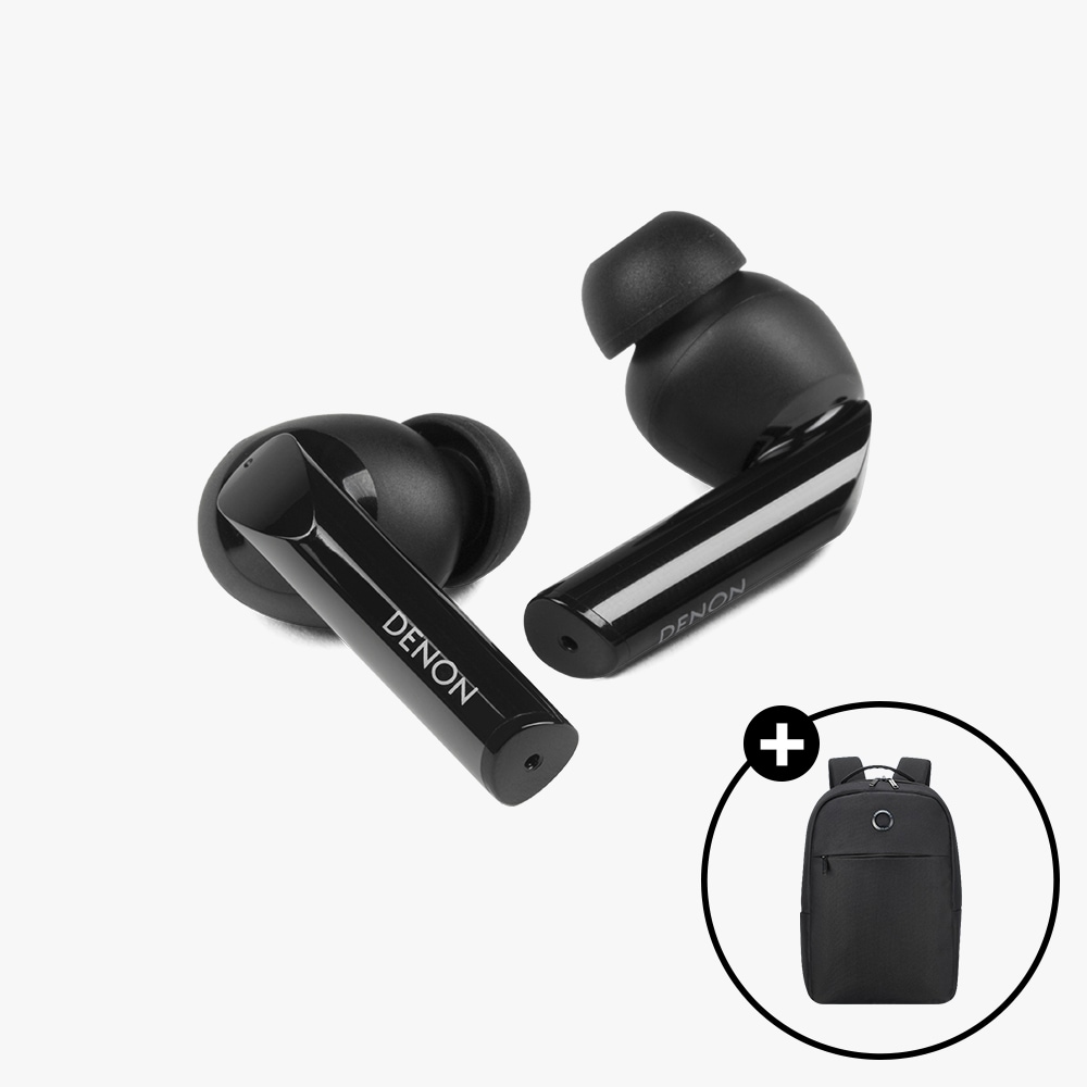 데논(denon) AH-C840NCW 노이즈캔슬링 무선 이어폰(백팩증정)