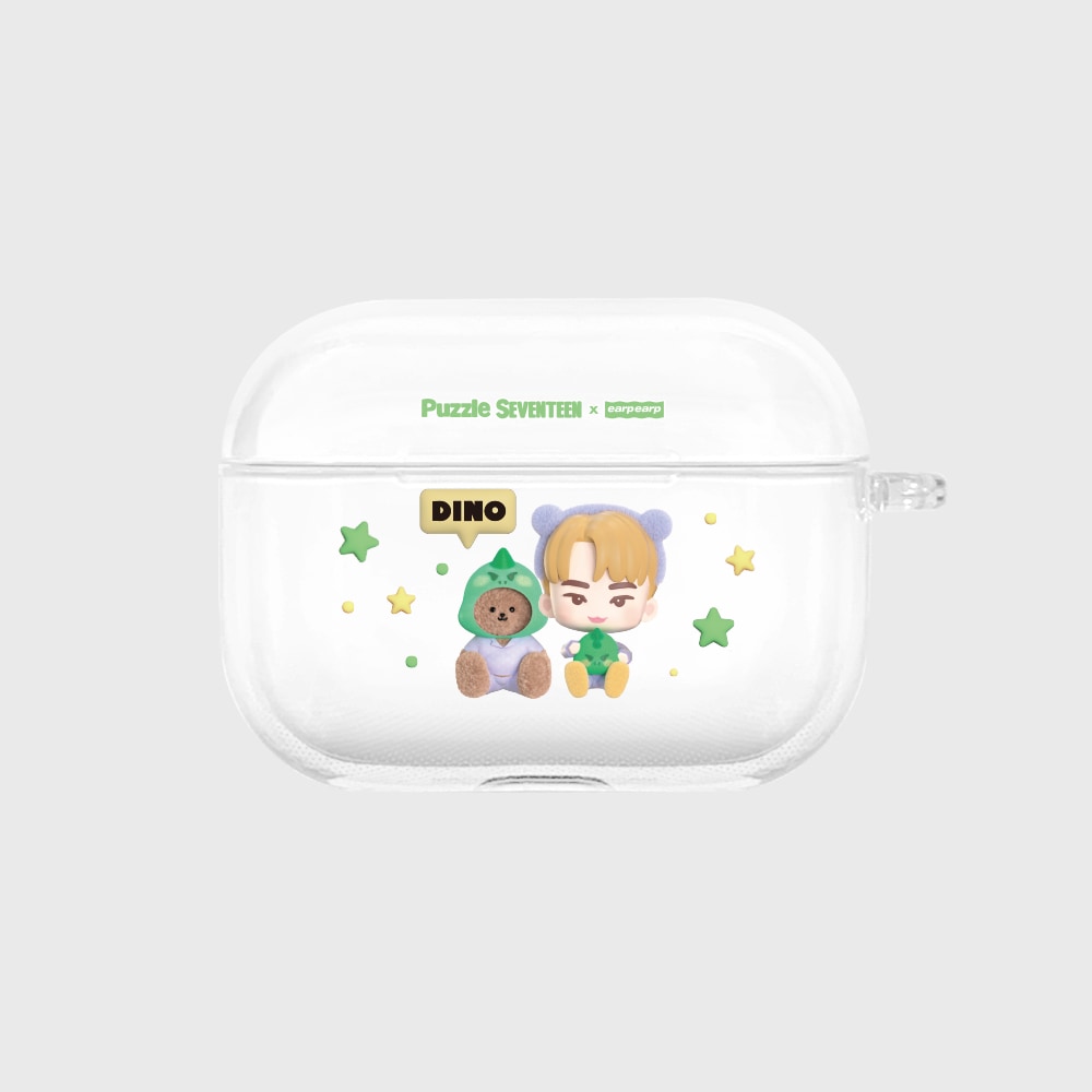 어프어프 퍼즐 세븐틴 X 어프어프 AirPods CASE (DINO)