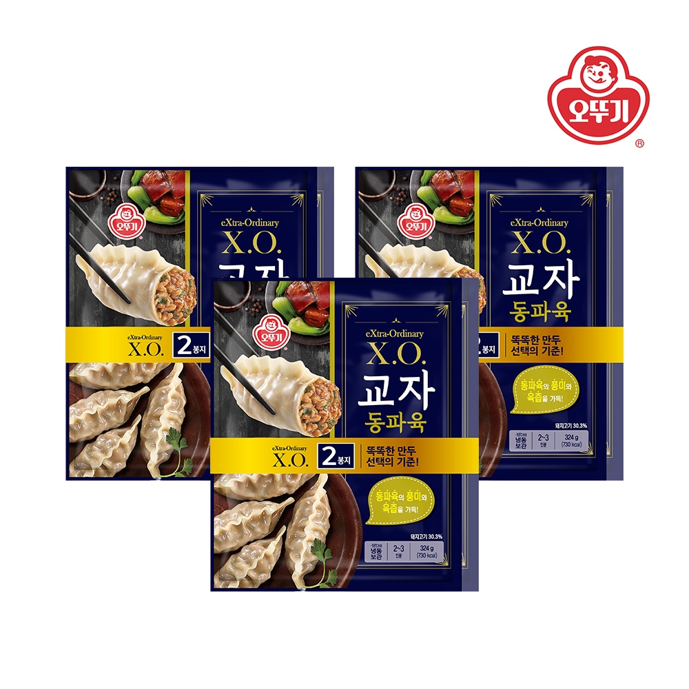 오뚜기 X.O.교자 동파육 (324g2)3개