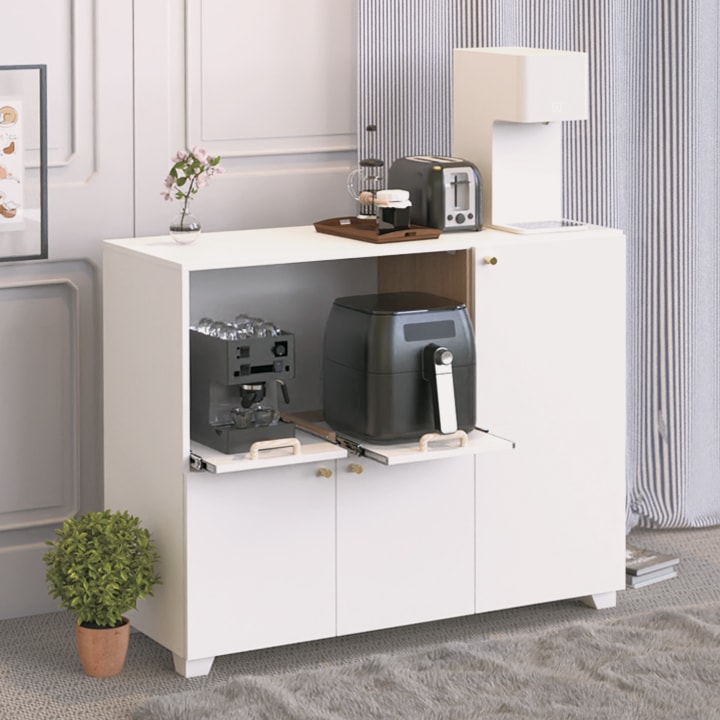 [신상품] 헤이몰리 젠트 1100 도어 수납장 렌지대