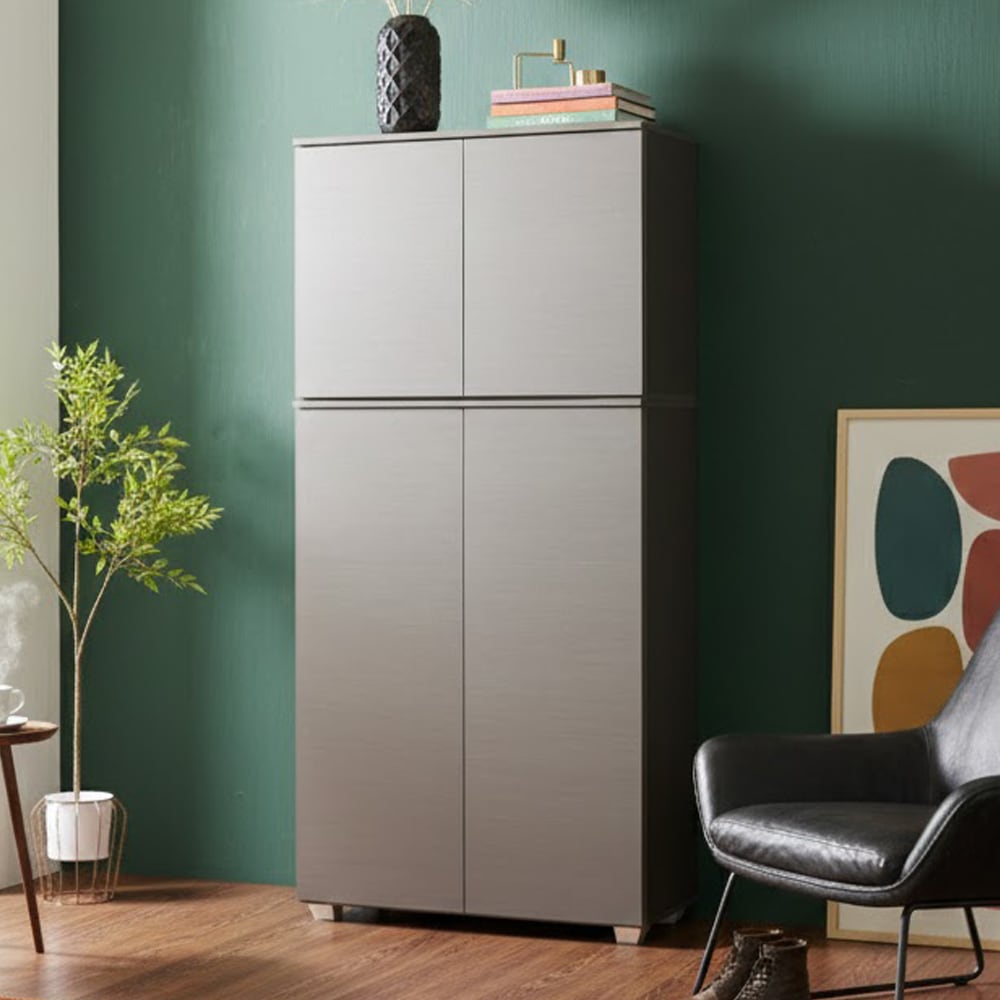 무드앤스 라운 900 키큰 슬림 아파트 현관 대형 신발장 