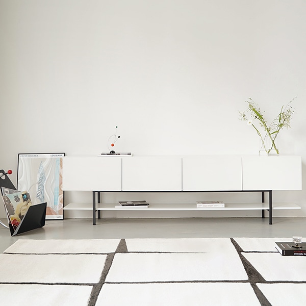 마루이 노바 심플 모던 2000 거실장 티비다이 