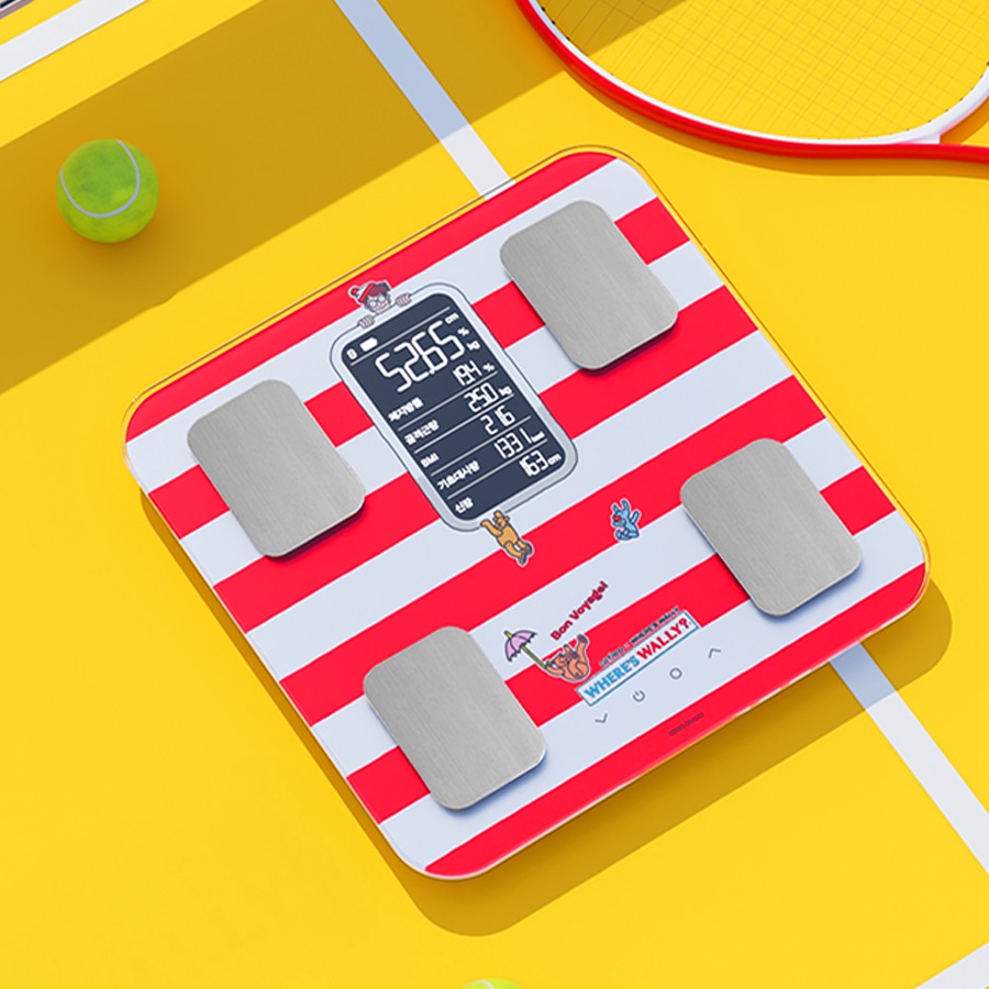 [중고] 앳플리 [리퍼] TX 더블스마트인 바디체중계 체지방 월리 에디션 가정용 전자 기계