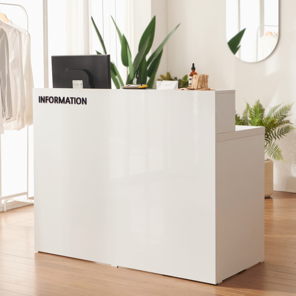 [신상품] 필웰 E0자재 MN2123 카운터 계산대 인포데스크1200