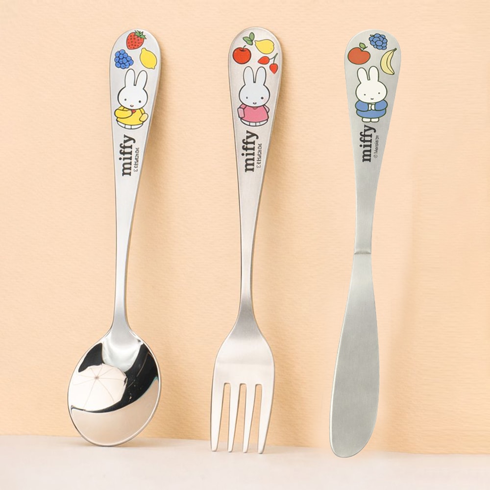 릴팡 릴팡 미피 퓨어 올스텐 스푼포크나이프 3P세트 MP9213