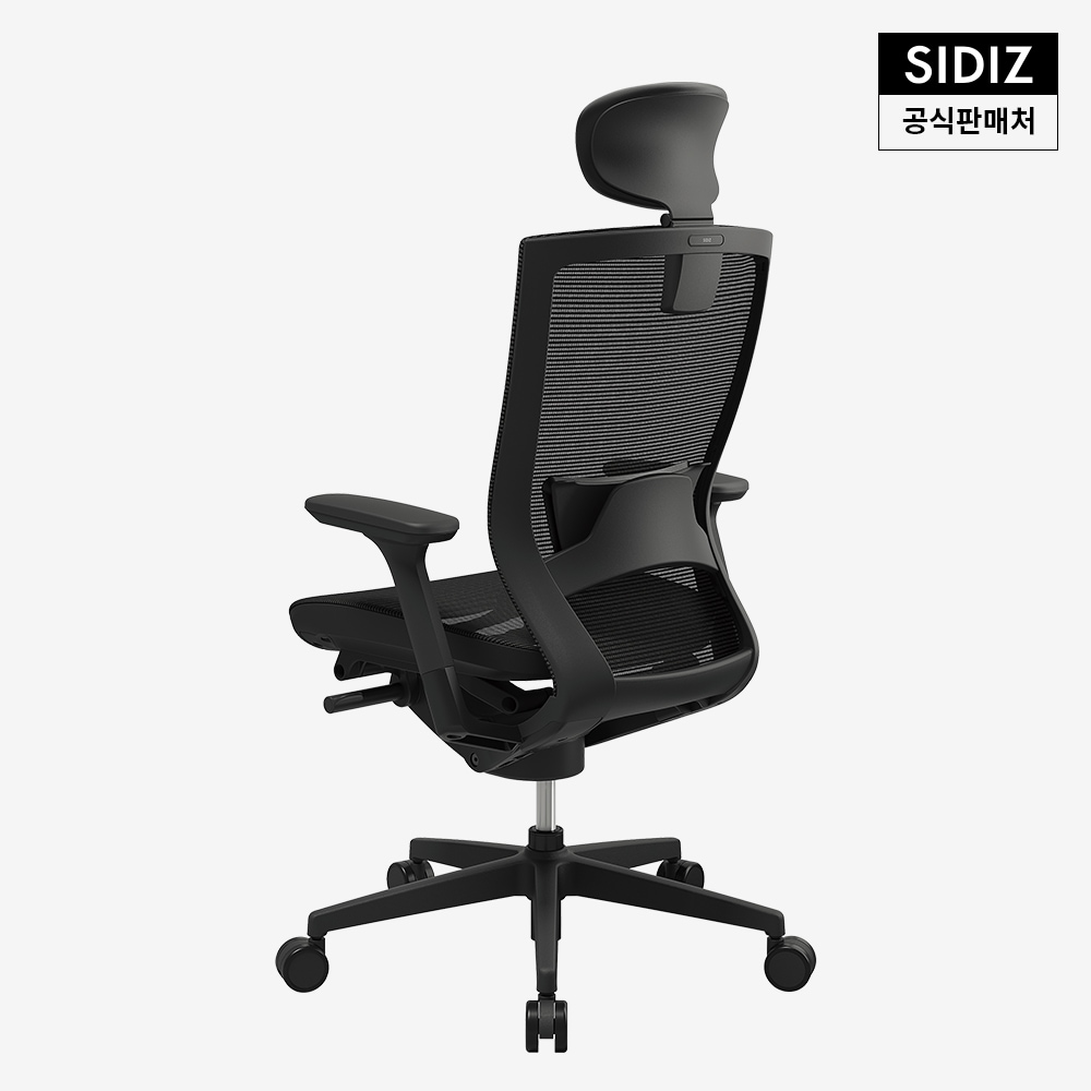 시디즈 T50 AIR 컴퓨터 책상 의자 블랙 (HLDA) 
