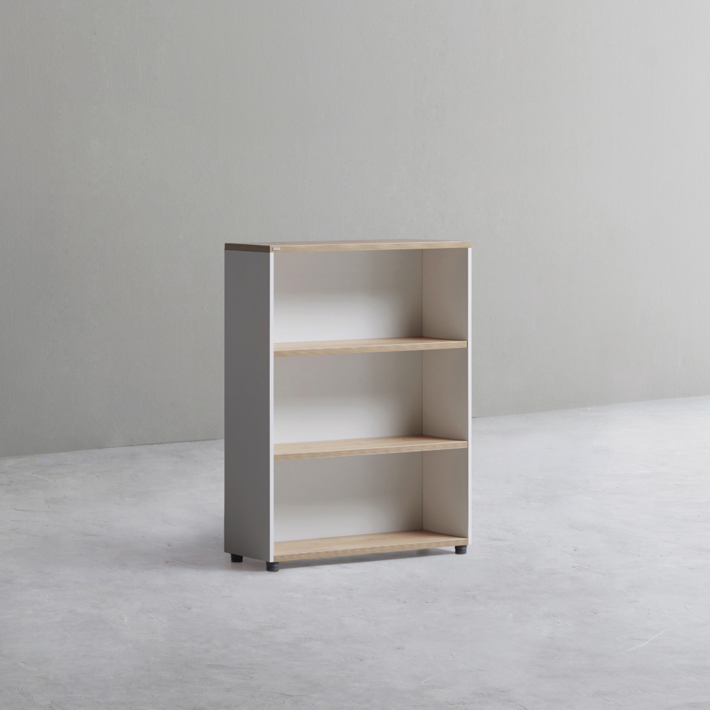 데스커 800폭 3단 목제 책장 (오픈형) DSBC083 