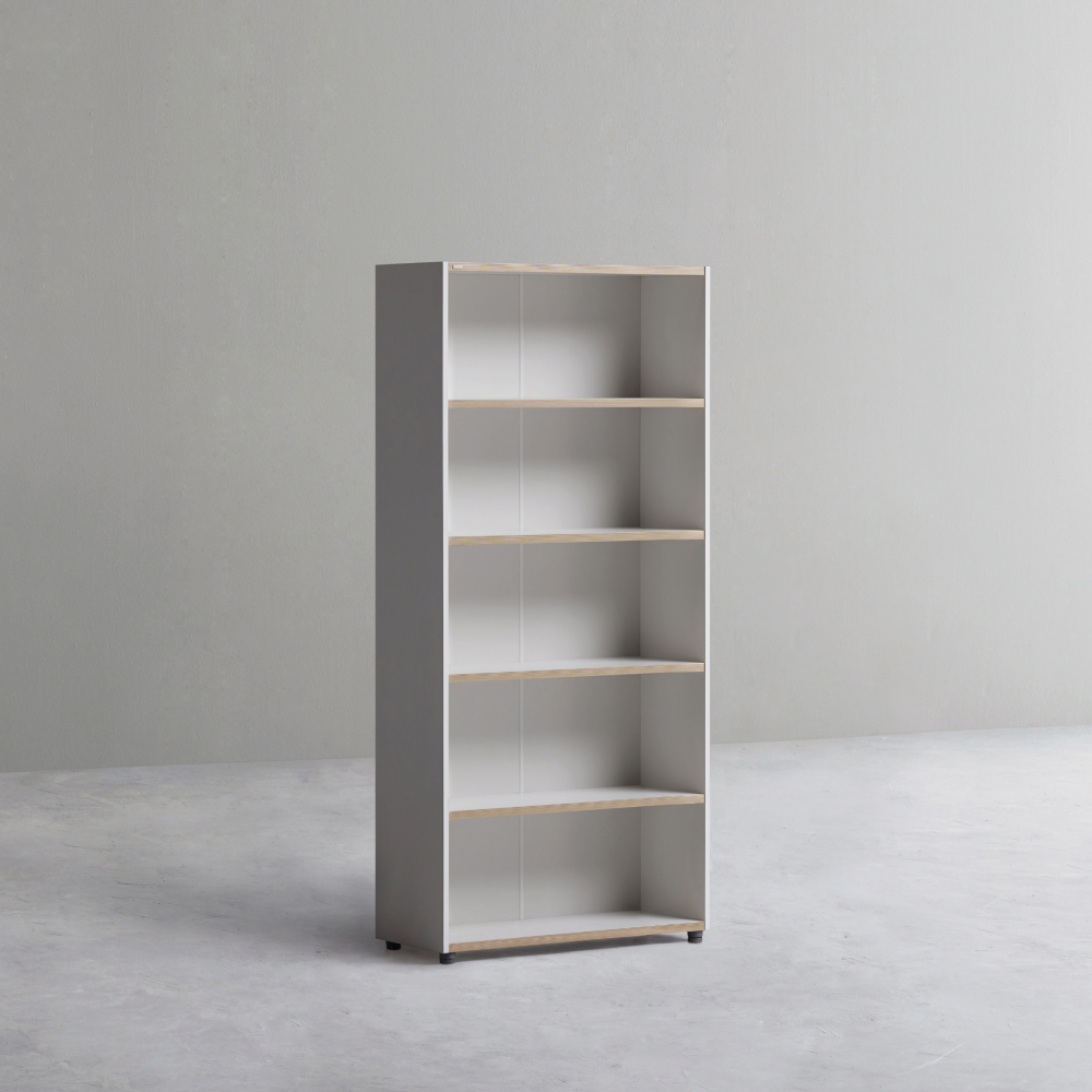 데스커 800폭 5단 깊은 목제 책장 (오픈형) DSCA0805 