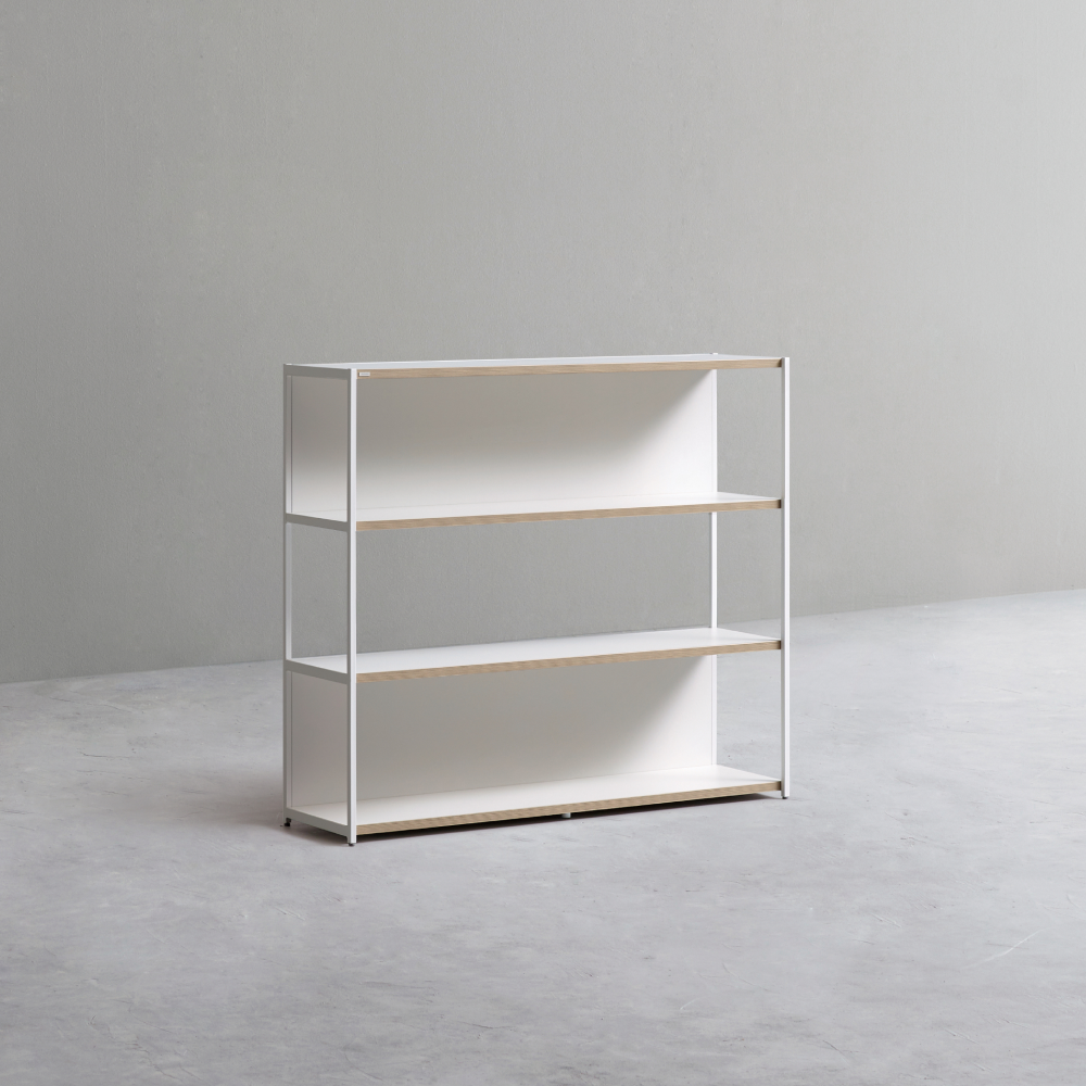 데스커 1200폭 3단 철제 책장 (오픈형) DSAC123 