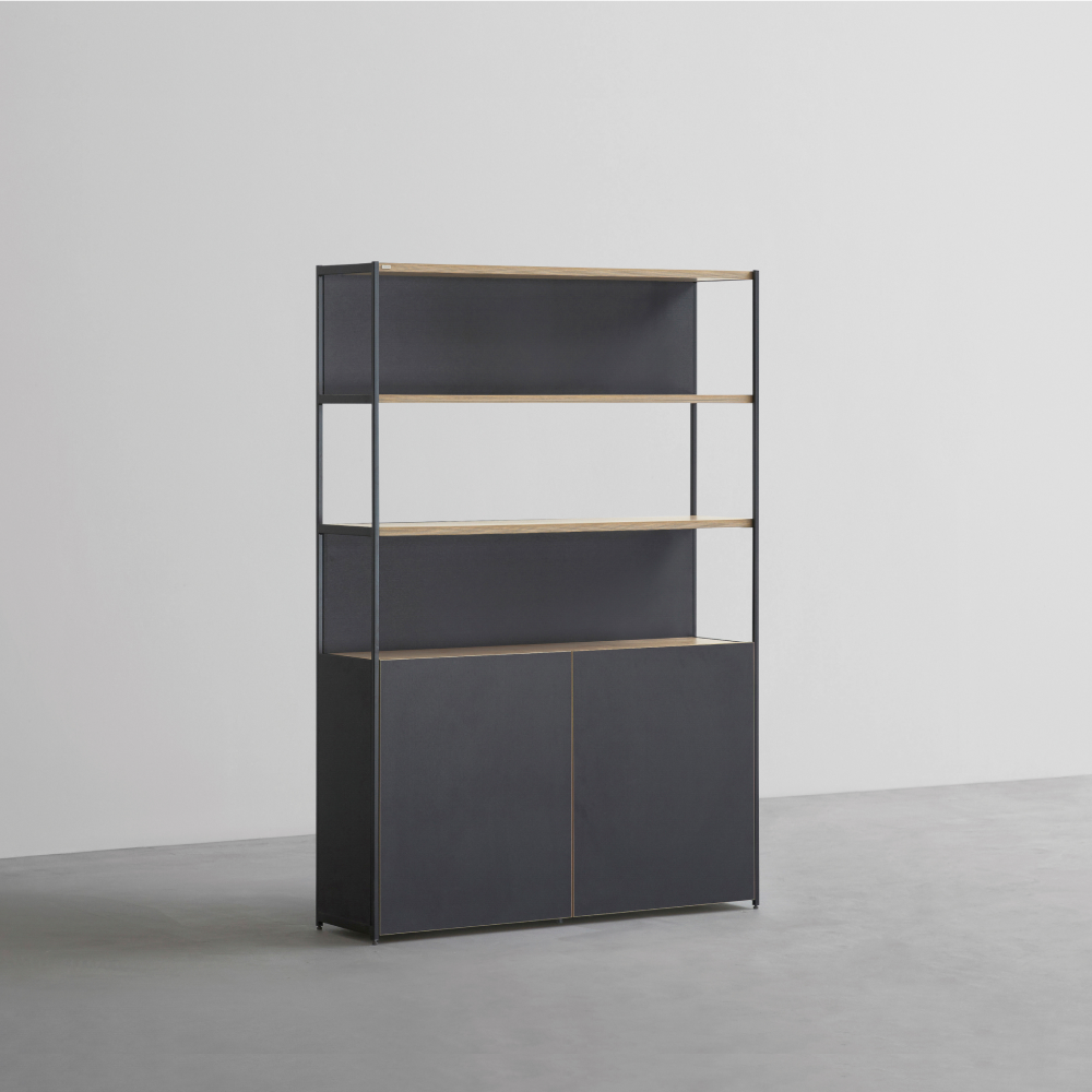 데스커 1200폭 5단 철제 수납장 (도어형) DSAC125S 