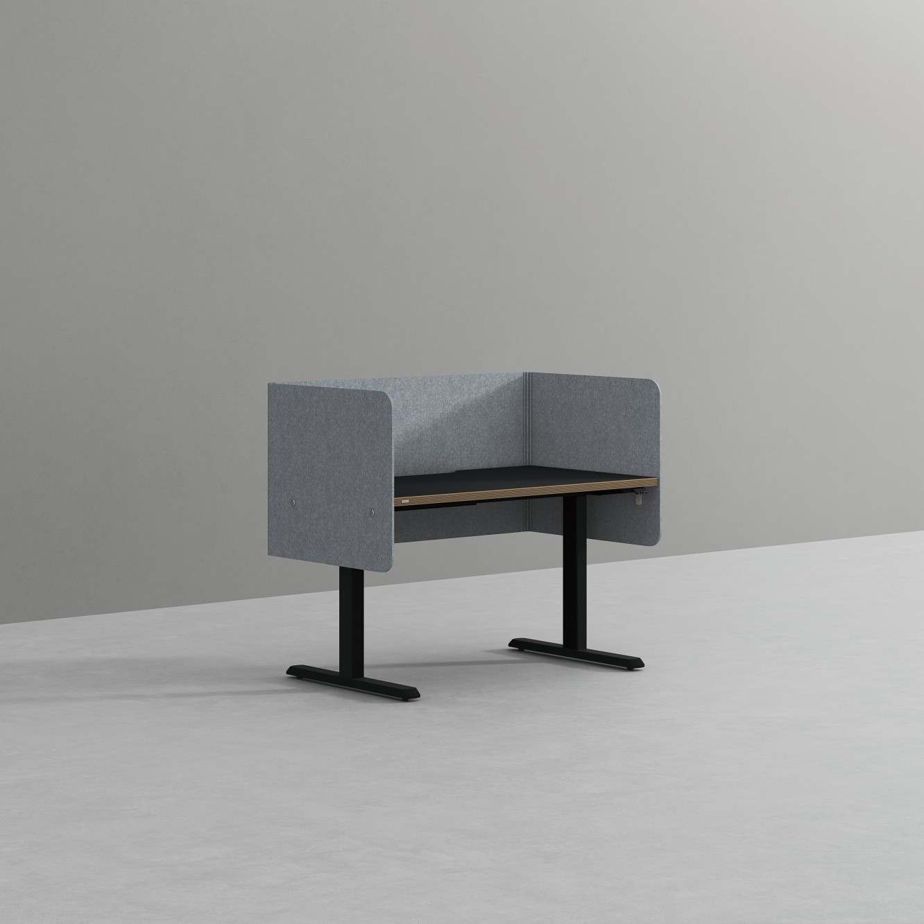 [신상품] 데스커 1200폭 페트 3면 스크린 DSFBA2606