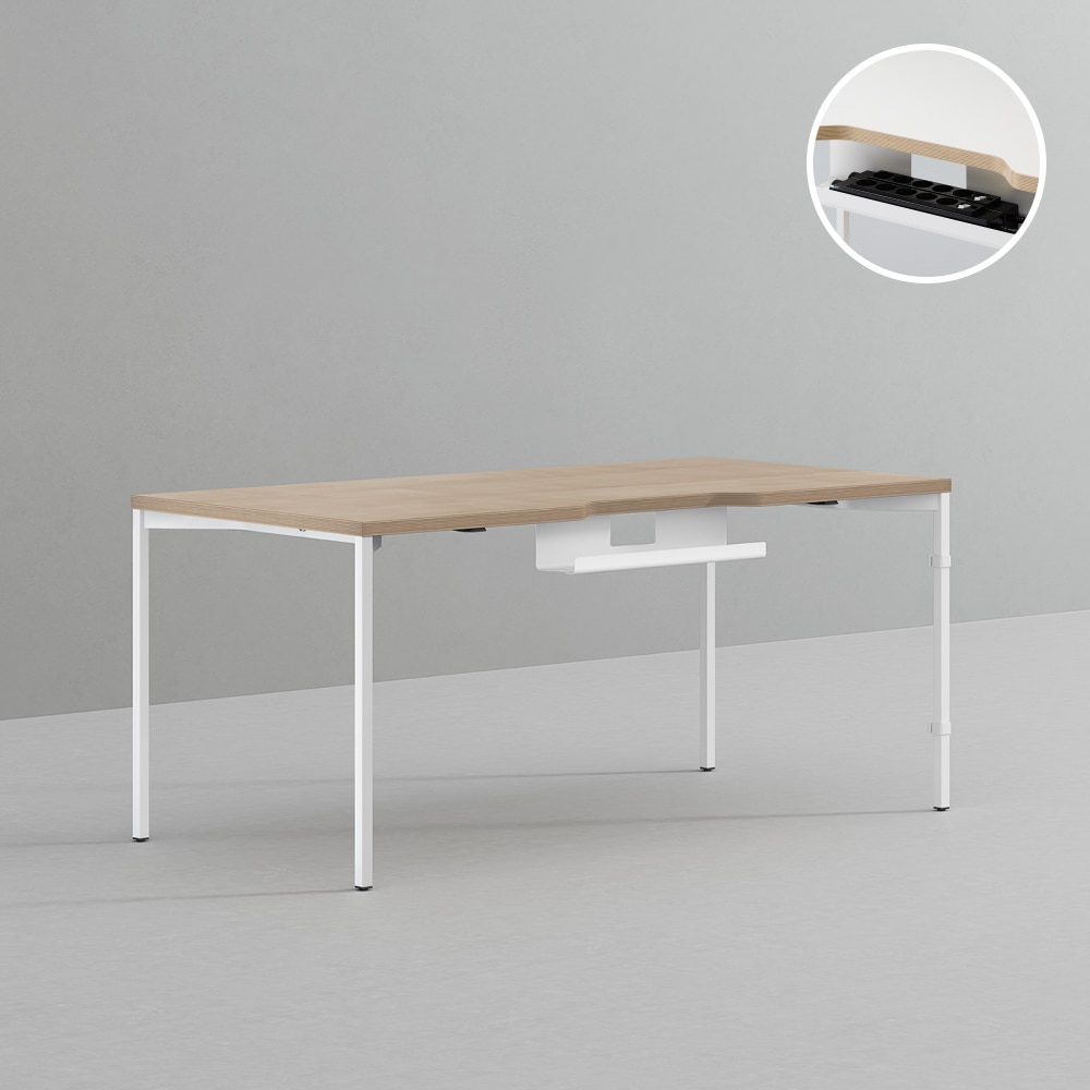 데스커 1600x800 컴퓨터 책상 2.0 DSDBB1608 