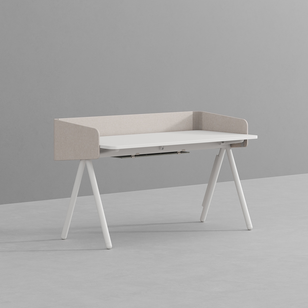 [신상품] 데스커 1400x700 낮은 칸막이 독서실 책상 DSDDB1407J