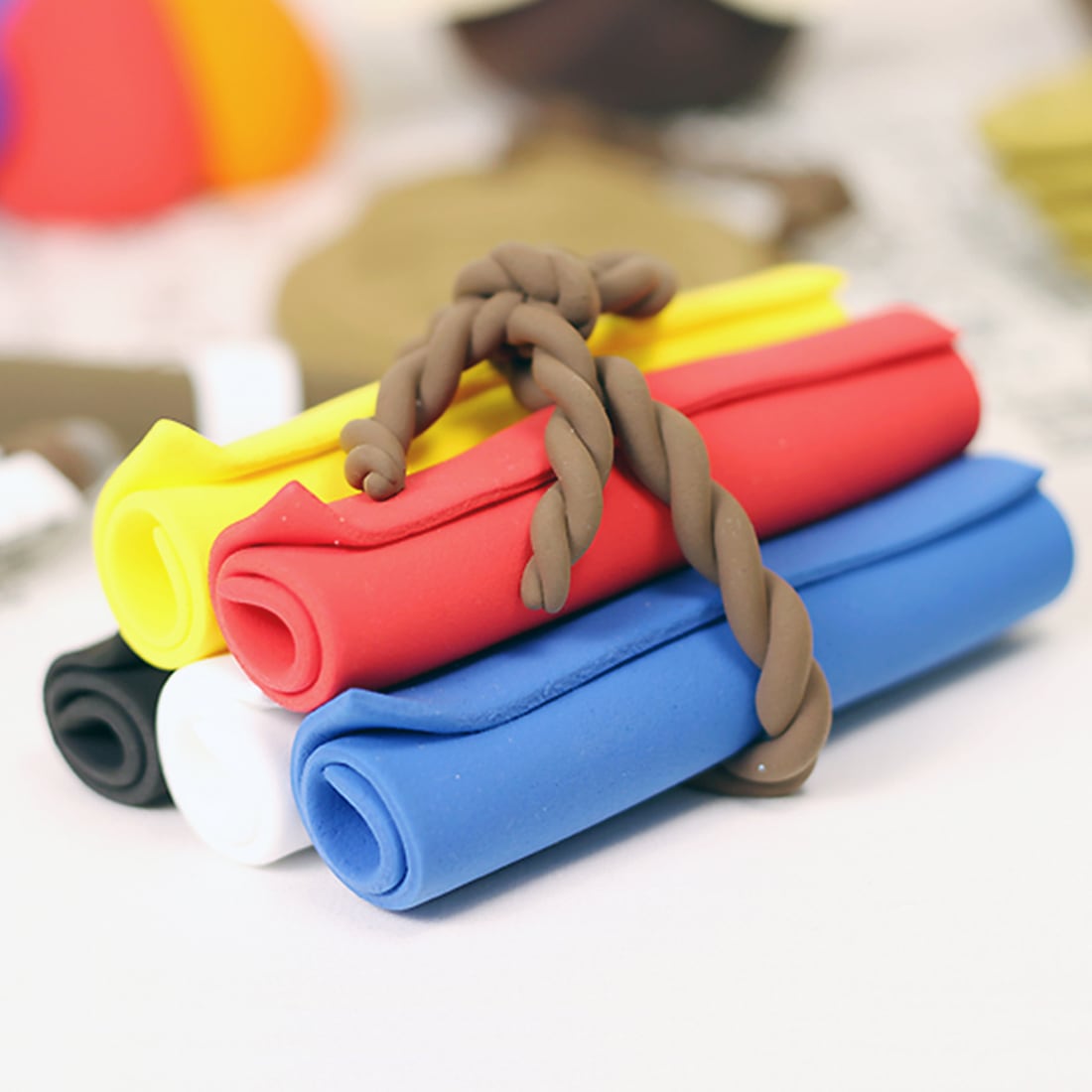 에스엠파티 클레이전통돌잡이용품 오방색지 무병장수