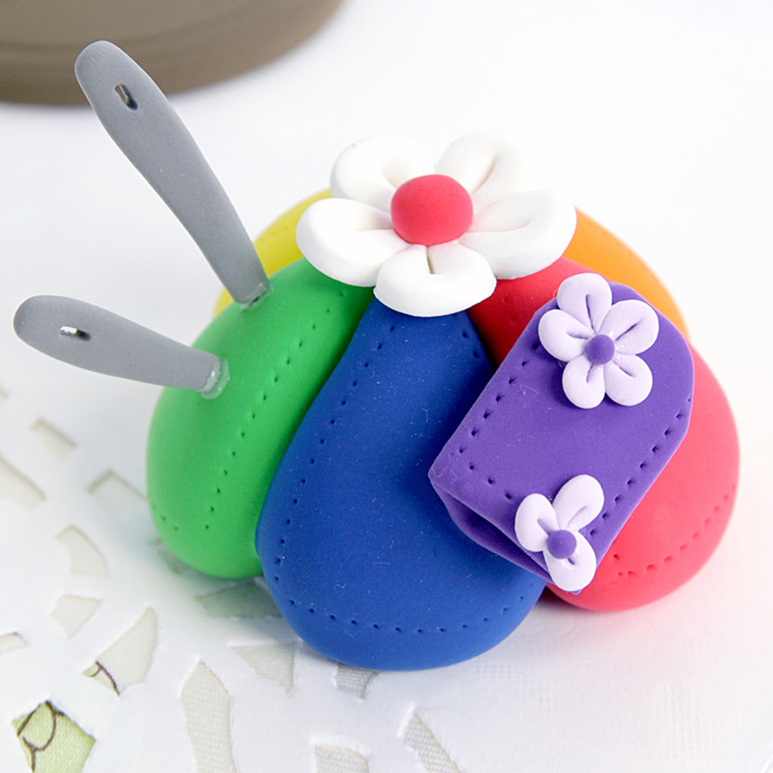 에스엠파티 클레이전통돌잡이용품 바늘쌈 손재주