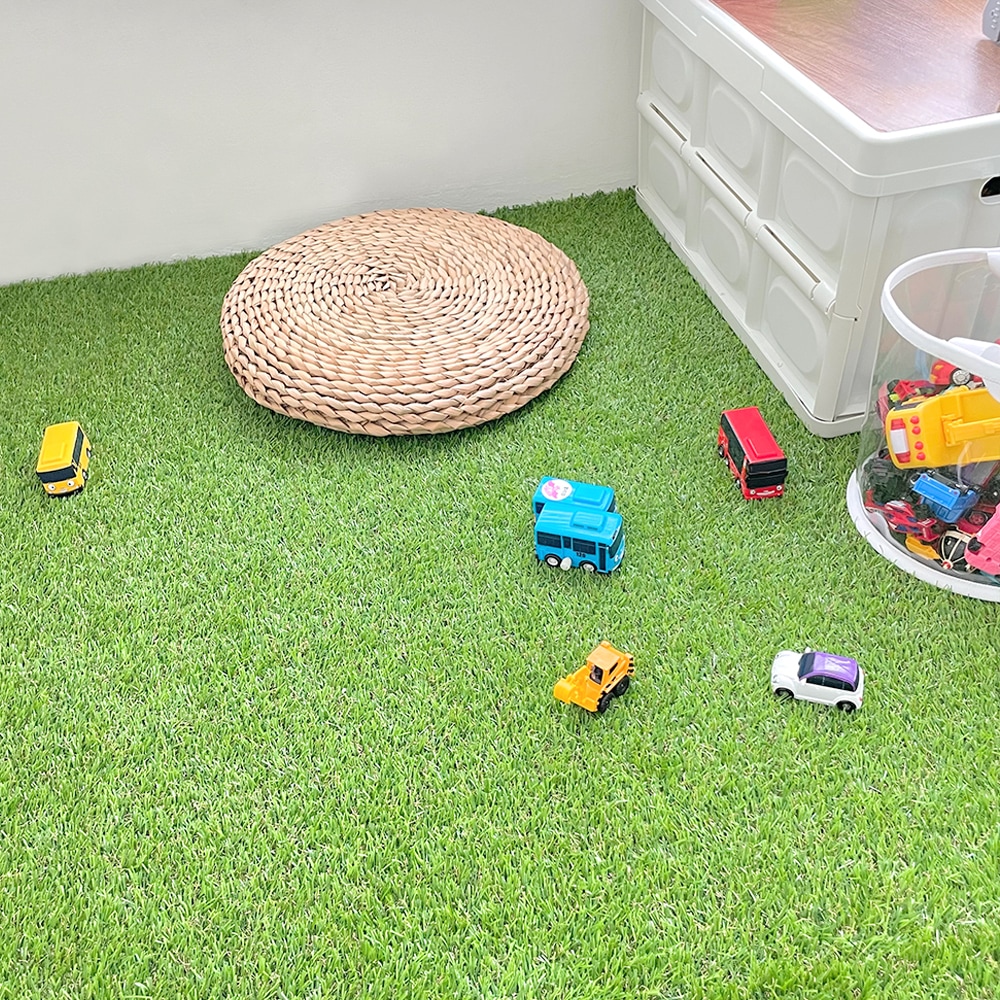 쾌청 인조잔디 테라스 베란다 옥상 DIY 시공