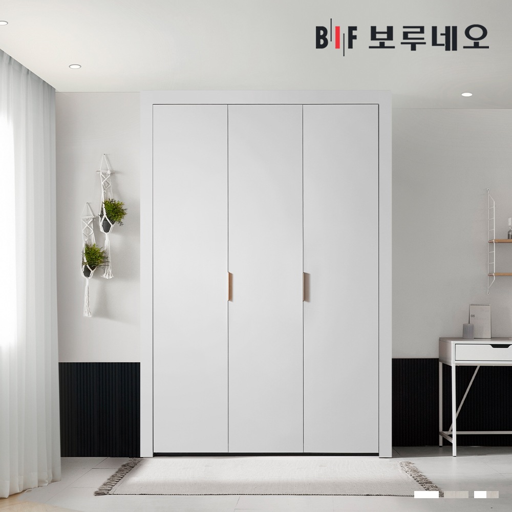 보루네오 하우스 이노 작은방 붙박이장 여닫이 150~230cm E0등급