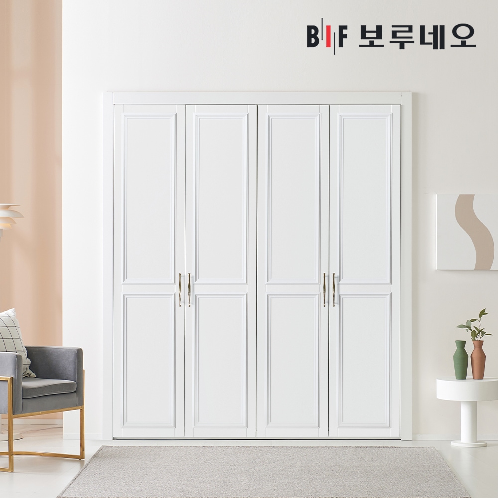 보루네오 하우스 200cm 까사 여닫이 작은방 붙박이장 