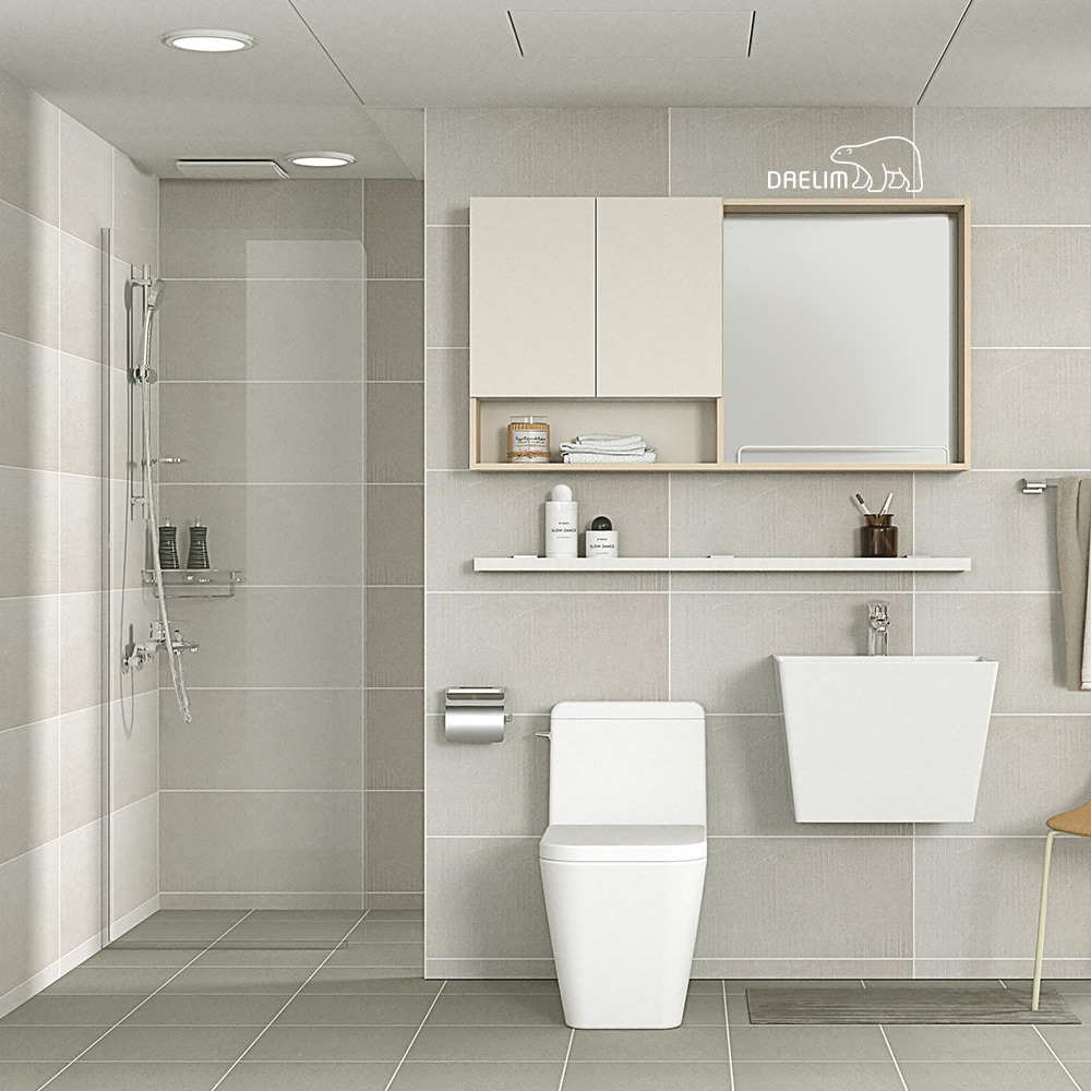 대림바스 그레이리브 플러스 거실 타일욕실 리모델링 