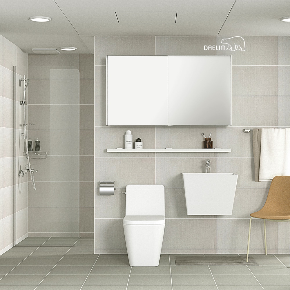 대림바스 그레이리브 슬라이딩 거실 타일욕실 리모델링 