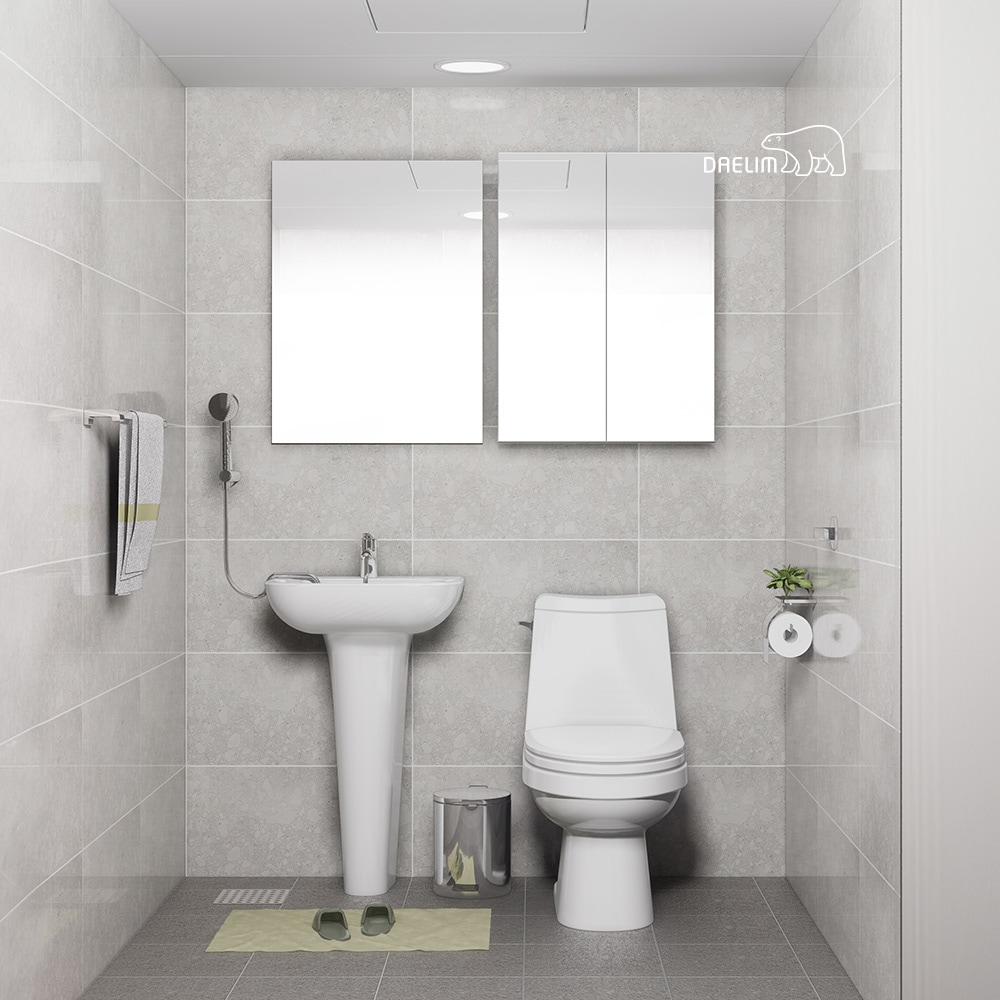 [신상품] 대림바스 리버스톤 소형 타일욕실 리모델링