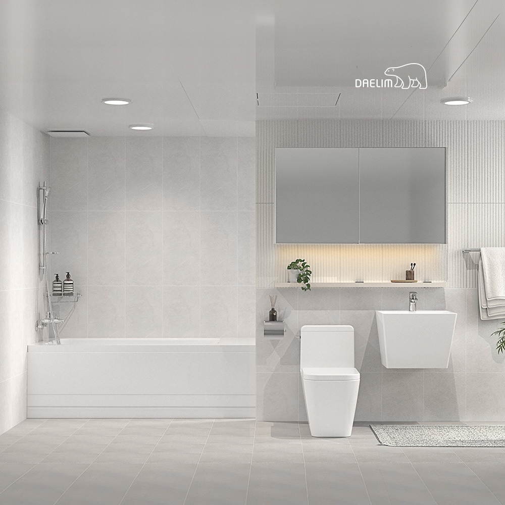 대림바스 대림 바스&키친 무드웨이브 LED 슬라이딩장형 거실욕실 리모델링(2024년형) 