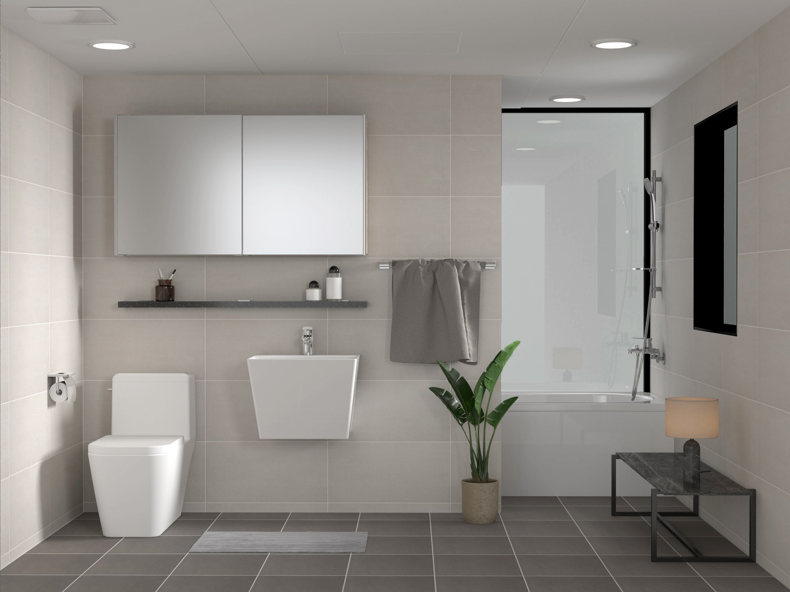 [신상품] 대림바스 대림 바스&키친 시네마 슬라이딩 거실욕실 리모델링