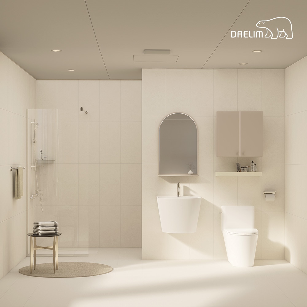 대림바스 대림 오트뮬리 디자인장 거실욕실 리모델링 