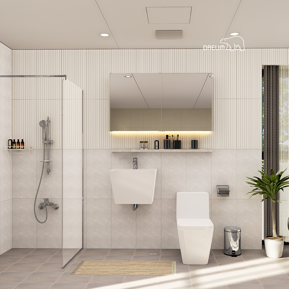 대림바스 대림 코지스퀘어 LED슬라이딩장 거실욕실 리모델링 