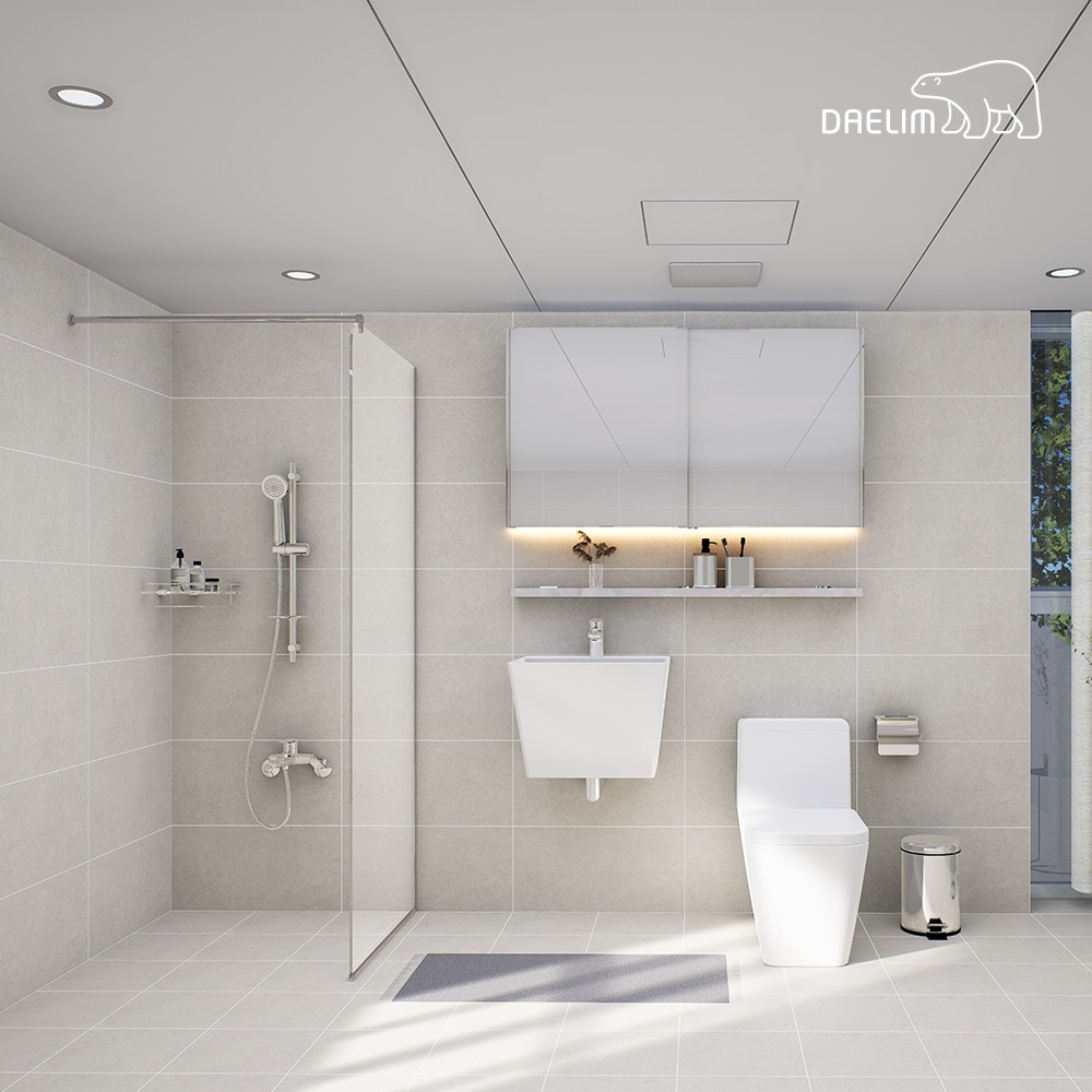 [신상품] 대림바스 대림 라베이지 LED 슬라이딩장 거실욕실 리모델링